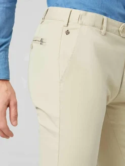 MEYER Hosen<Herren Hose - Oslo beige uni