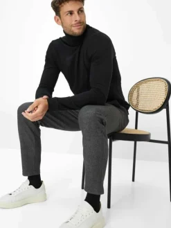 BRAX Hosen<Herren Hose - Phil anthrazit meliert