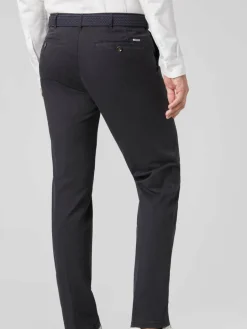 MEYER Hosen<Herren Hose - Roma blau uni