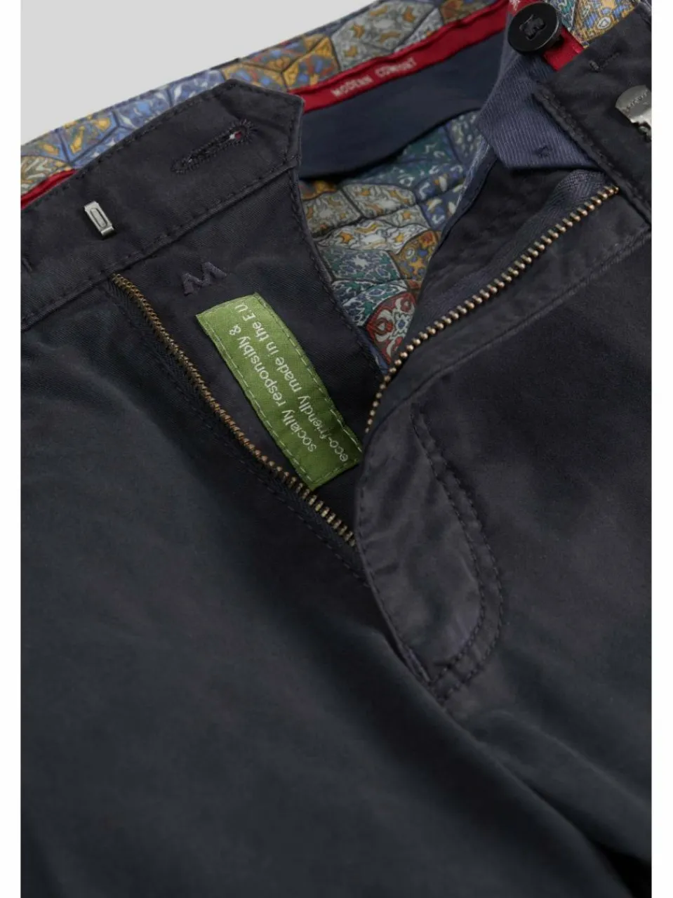 MEYER Hosen<Herren Hose - Roma blau uni