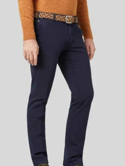 MEYER Hosen<Herren Hose - Tokyo blau uni