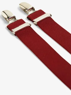 Andrew James Gürtel & Hosenträger<Herren Hosenträger bordeaux uni