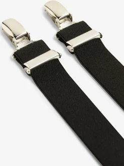 Andrew James Gürtel & Hosenträger<Herren Hosenträger schwarz uni