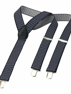 BABISTA Gürtel & Hosenträger<Herren Hosenträger - GIOBBE blau gemustert