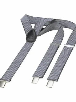 BABISTA Gürtel & Hosenträger<Herren Hosenträger - TIBERIO grau gemustert