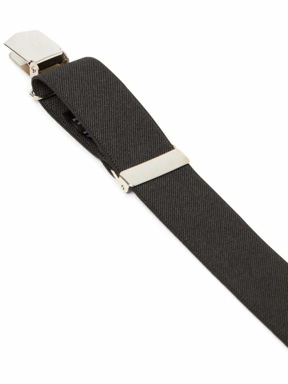 OLYMP Level Five Gürtel & Hosenträger<Herren Hosenträger aus Seiden-Mix mit Leder-Anteil hellblau marine gemustert