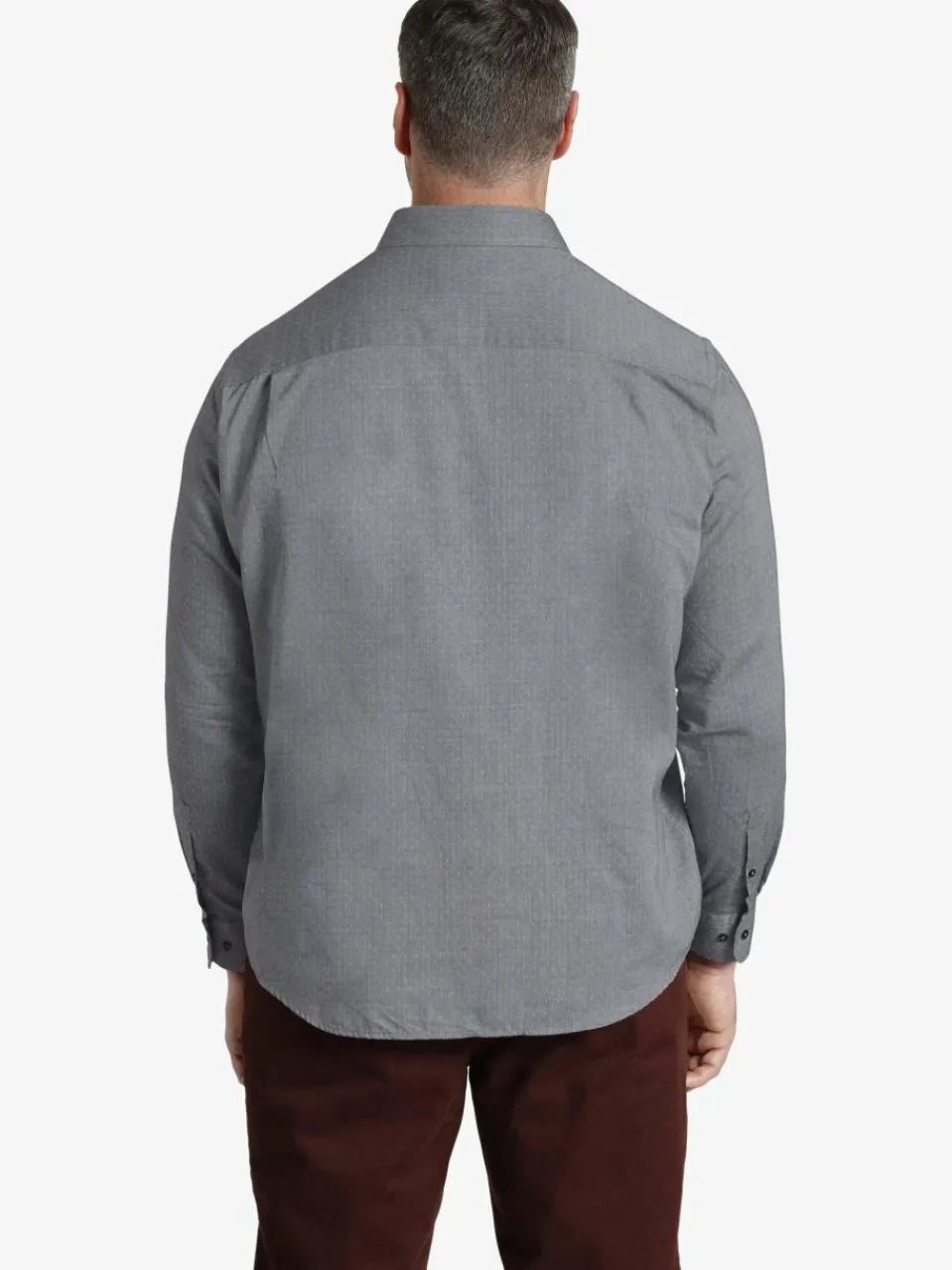 Charles Colby Hemden<Herren Jacquardhemd - EARL GEORGE grau bedruckt