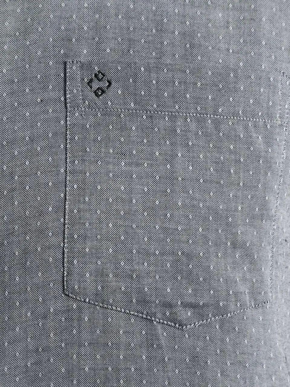 Charles Colby Hemden<Herren Jacquardhemd - EARL GEORGE grau bedruckt