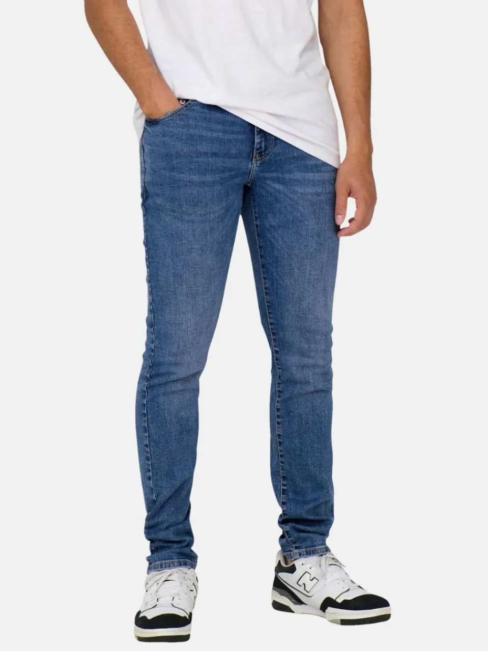 Only&Sons Jeans<Herren Jeans blau uni
