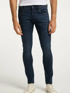 Dreimaster Jeans<Herren Jeans blau uni