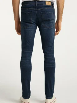 Dreimaster Jeans<Herren Jeans blau uni