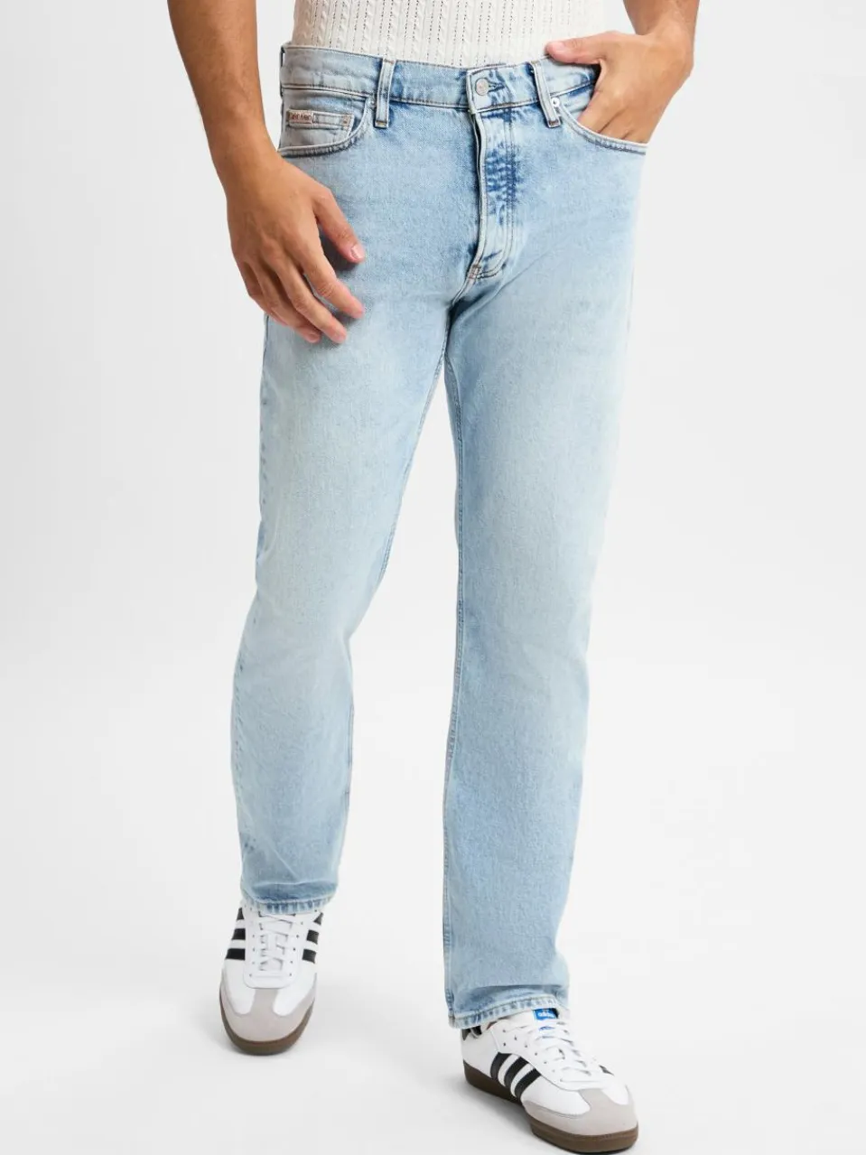 Calvin Klein Jeans Jeans<Herren Jeans bleached uni