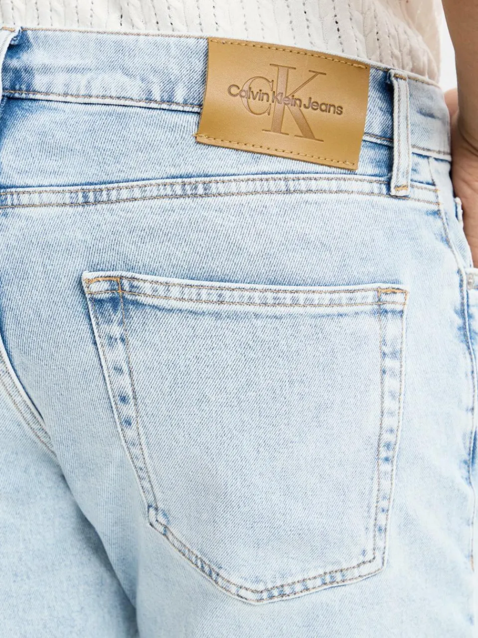 Calvin Klein Jeans Jeans<Herren Jeans bleached uni