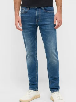 Mustang Jeans<Herren Jeans medium stone uni