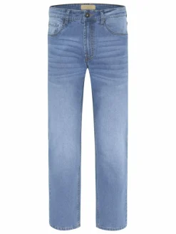 Oklahoma Jeans Jeans<Herren Jeans hellblau uni