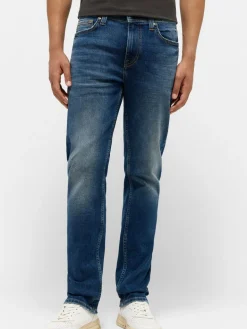 Mustang Jeans<Herren Jeans blau uni