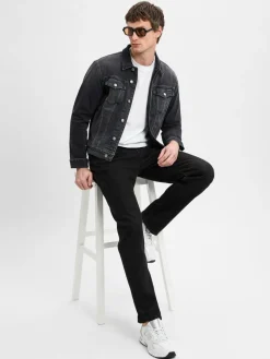 Calvin Klein Jeans Jeans<Herren Jeans schwarz meliert