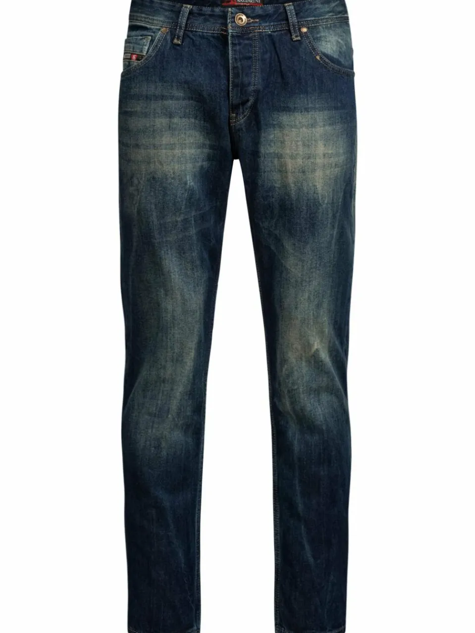 Alessandro Salvarini Jeans<Herren Jeans - ASBeppo blau uni