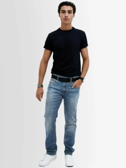 Indicode Jeans<Herren Jeans - Ingianluca blau uni