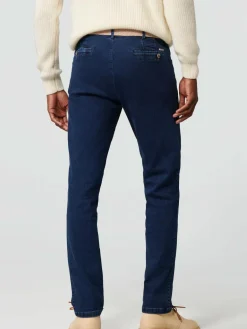MEYER Jeans<Herren Jeans - Dublin blau uni