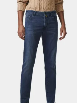 MMX Jeans<Herren Jeans - Falco blau uni