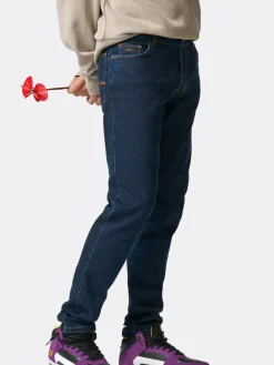 MMX Jeans<Herren Jeans - Falco blau uni