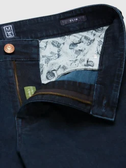 MEYER Jeans<Herren Jeans - Five Pocket blau uni