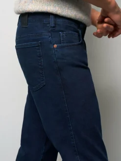 MEYER Jeans<Herren Jeans - Five Pocket blau uni