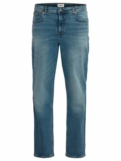 Herren Solid Jeans><noscript><img width=