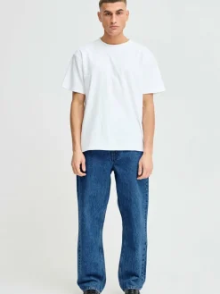 Herren Solid Jeans><noscript><img width=