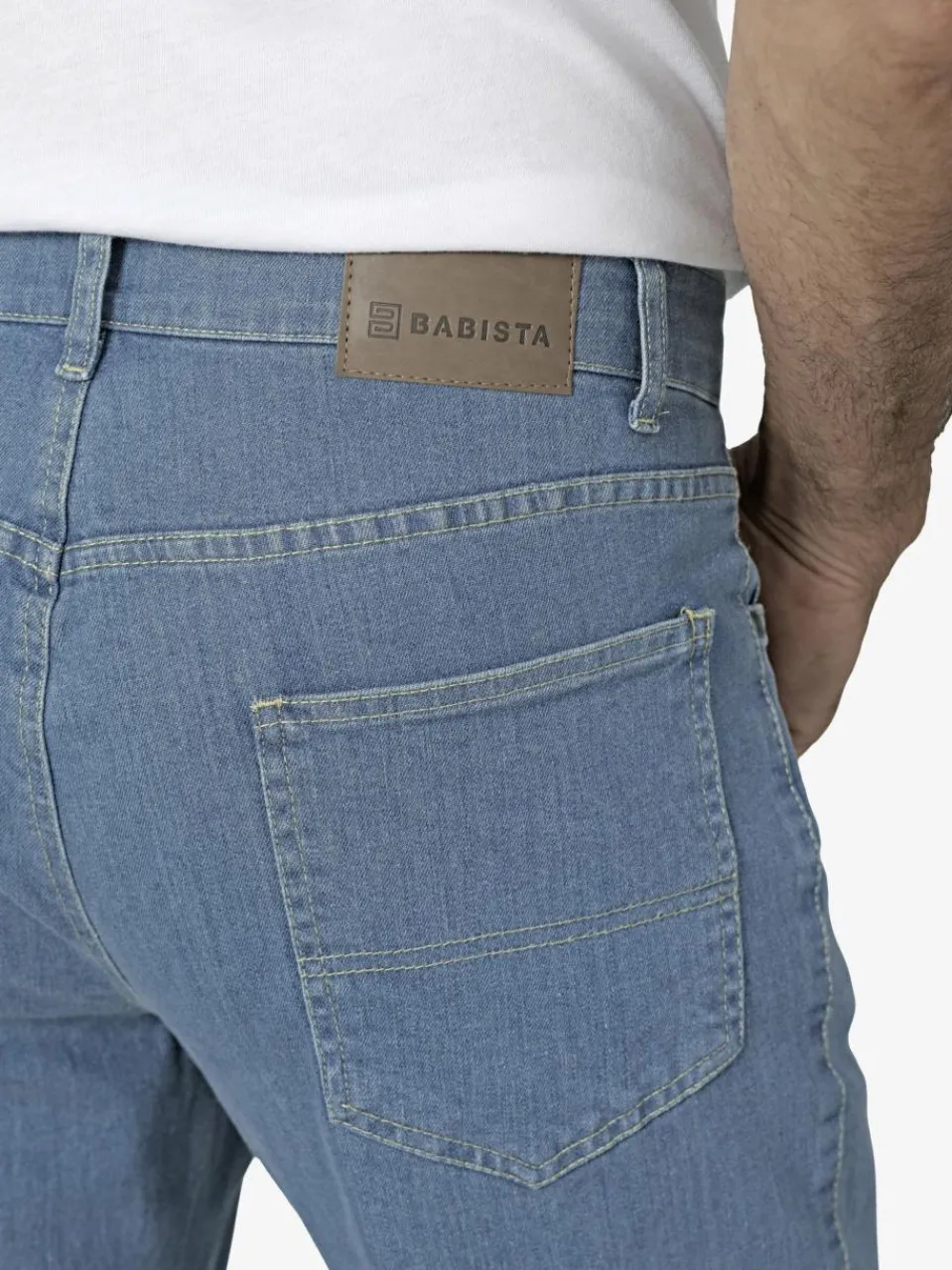 BABISTA Jeans<Herren Jeans - VESTOROSA blau uni