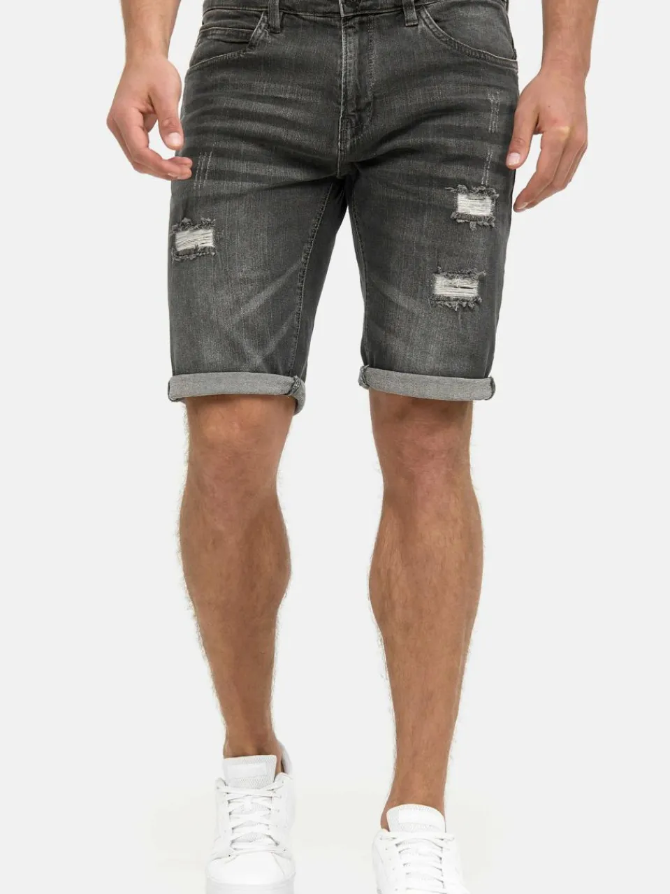 Herren Indicode Jeans>Herren Jeans Shorts - Caden