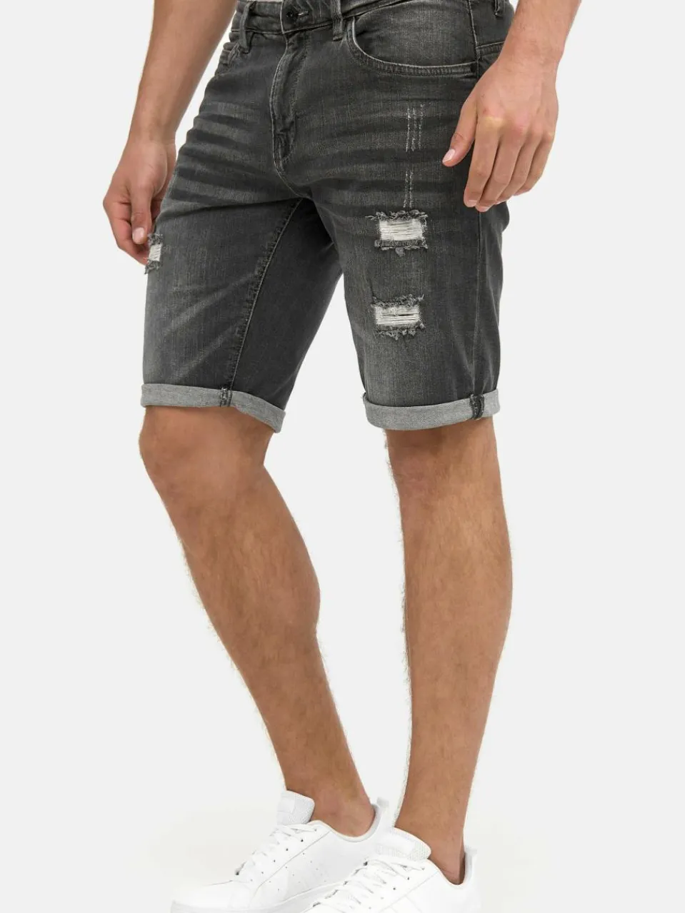 Herren Indicode Jeans>Herren Jeans Shorts - Caden