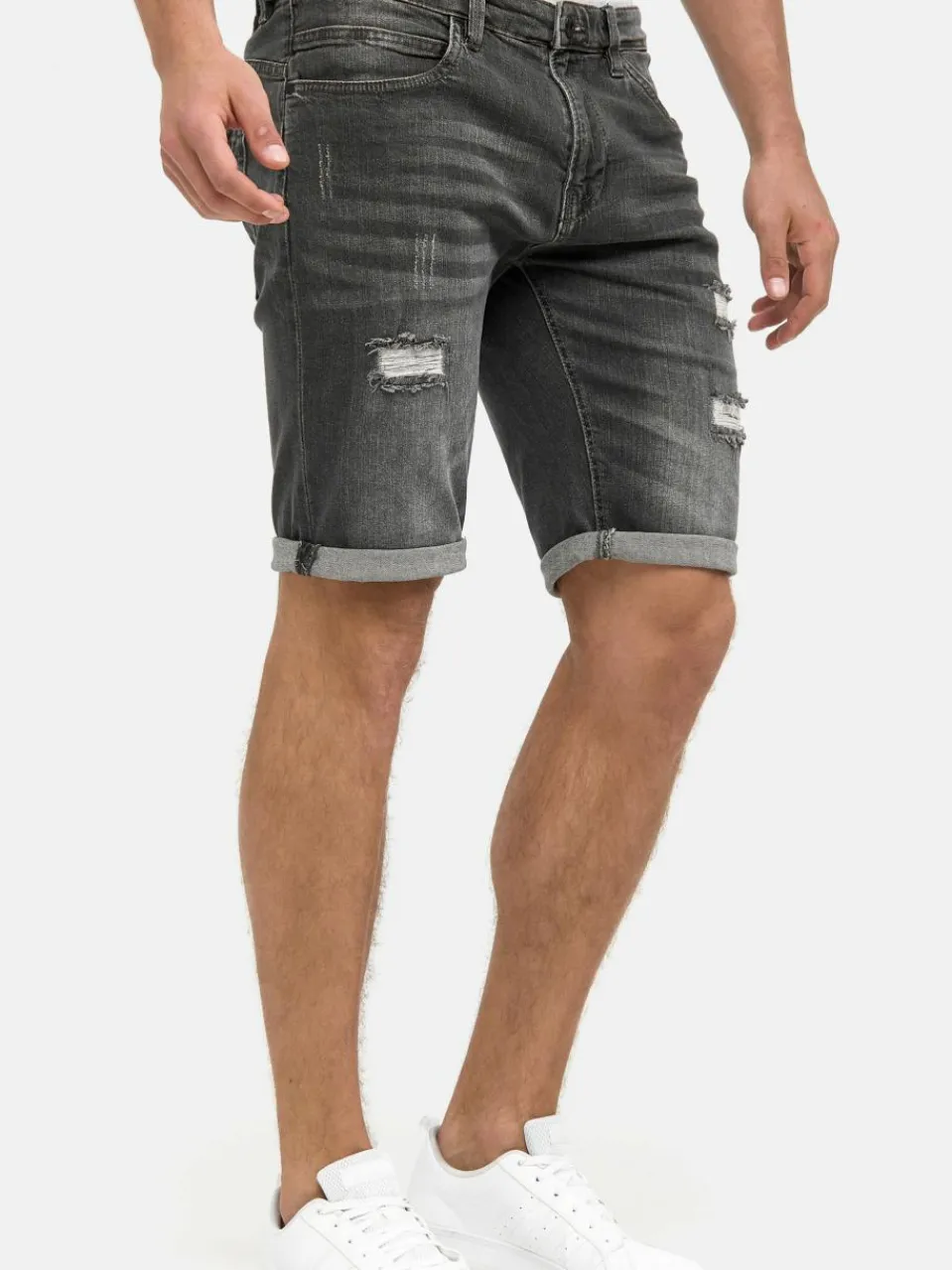 Herren Indicode Jeans>Herren Jeans Shorts - Caden