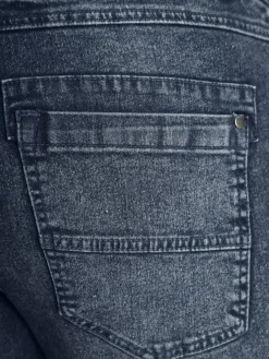 Jan Vanderstorm Hosen<Herren Jeansbermuda - AKISTEG blau uni