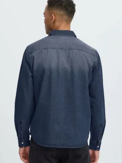 BLEND Hemden<Herren Jeanshemd - BHDARGO denim uni
