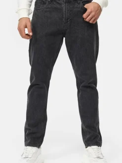 Indicode Jeans<Herren Jeanshose - INCobra schwarz uni