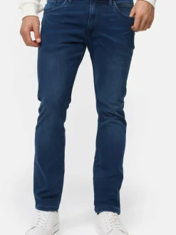 Indicode Jeans<Herren Jeanshose - INCoil denim blau uni