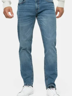 Indicode Jeans<Herren Jeanshose - INSantino indigo denim uni