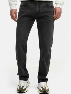 Indicode Jeans<Herren Jeanshose - INSantino anthrazit grau uni