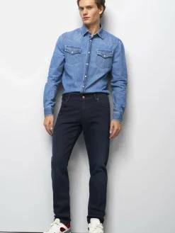 Herren MEYER Jeans>Herren Jeanshose - M5 Five Pocket