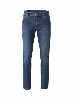 MEYER Jeans<Herren Jeanshose - M5 Five Pocket blau uni