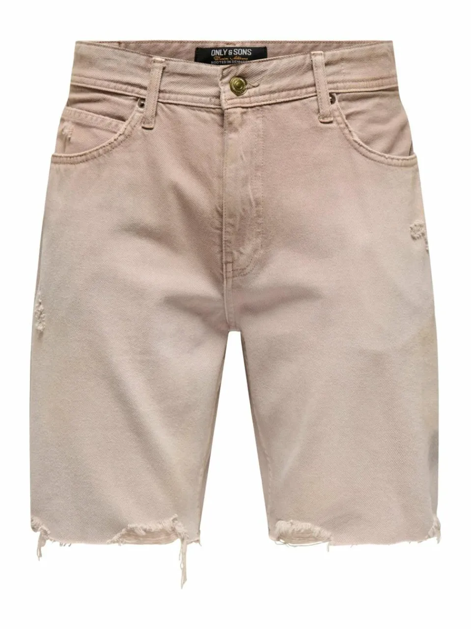 Only&Sons Jeans<Herren Jeansshorts orange uni