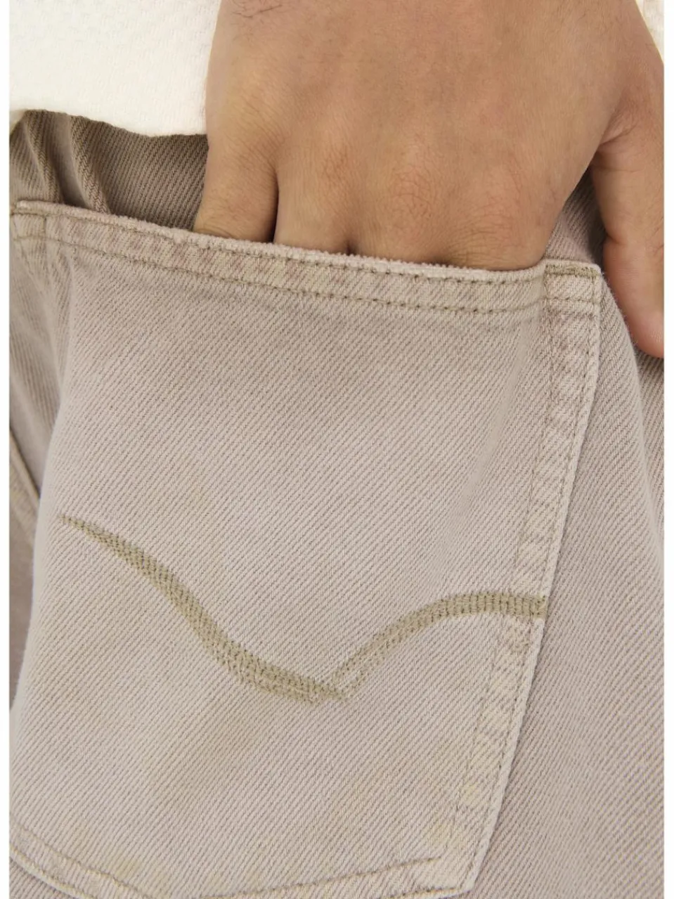 Only&Sons Jeans<Herren Jeansshorts orange uni