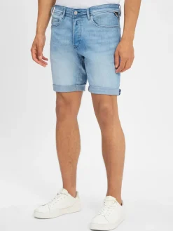 Replay Jeans<Herren Jeansshorts light stone uni