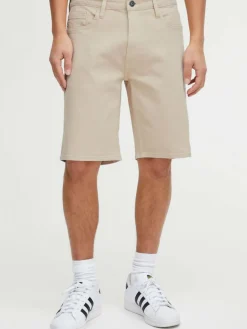 BLEND Jeans<Herren Jeansshorts beige uni