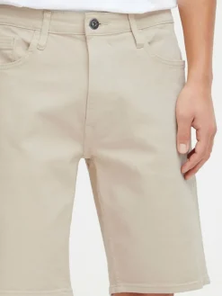 BLEND Jeans<Herren Jeansshorts beige uni