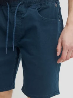 BLEND Jeans<Herren Jeansshorts blau uni