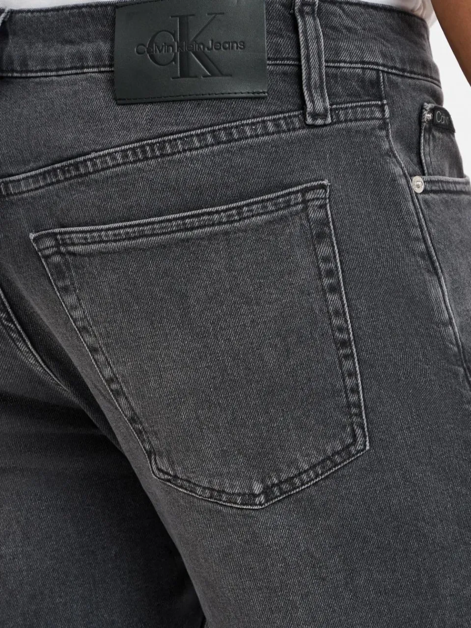 Calvin Klein Jeans Jeans<Herren Jeansshorts anthrazit uni