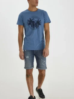 BLEND Jeans<Herren Jeansshorts - BHDeniz medium stone uni